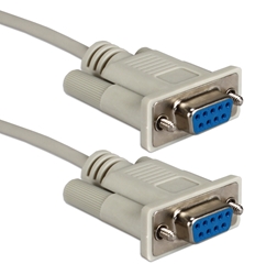 6ft DB9 Female to Female Serial RS232 Null Modem Cable CC2045-06 037229330472 Cable, Serial RS232 Null Modem, DB9F/F, 6ft CC2045-06N   132803 YW3108 CC204506 CC2045-06  cables feet foot   2370 IMCE microcenter Edward Matthews Approved