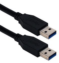 3ft USB 3.2 Gen 1 5Gbps Type A Male to Male Black Cable CC2229C-03BK 037229232103