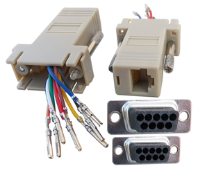 DB9 Female to RJ45 Female Serial/Terminal Beige Modular Adaptor CC439BG 037229334470 Adaptor, Serial RS232 to RJ45 8Wires Modular, RJ45F/DB9F (Custom Pin-Out Application) 529537  CC439BG CC439BG adapters adaptors     2830  microcenter Michael Weiler Approved