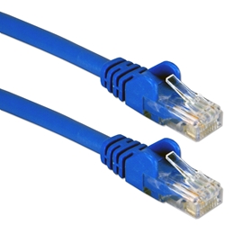 3ft 350MHz CAT5e Flexible Snagless Blue Patch Cord CC711-03BL 037229711615