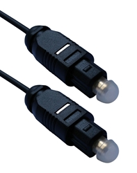 3ft Toslink Digital/SPDIF Optical UltraThin Audio Cable FCT-03 037229488654 Toslink Digital/SPDIF Optical Audio Fiber Cable, Multi-channel Surround Sound, 3ft FCT03 FCT-03  cables feet foot