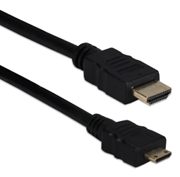 1-Meter Thin High Speed HDMI to Mini HDMI 4K HD Camera Cable HDAC-1M 037229004106 1-meter, 1meter, 1m, 3.3ft