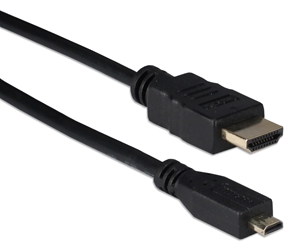 1-Meter Thin High Speed HDMI to Micro-HDMI 4K HD Camera Cable HDAD-1M 037229004168 1-meter, 1meter, 1m, 3.3ft