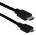 1-Meter Thin High Speed HDMI to Mini HDMI 4K HD Camera Cable - HDAC-1M