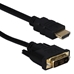 1-Meter HDMI Male to DVI Male HDTV/Flat Panel Digital Video Cable - HDVIG-1MC