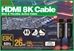 8-Meter Active HDMI UltraHD 8K/60Hz with Ethernet Cable - HF8-8M