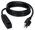 3-Outlet 3-Prong 15ft Power Extension Cord - PC3PX-15