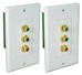 HDTV Component Video CAT5e Wallplate Extender Kit - RCA3V-C5E