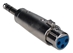 1/4 Male to XLR Female Audio Adaptor - XLRT-BFM